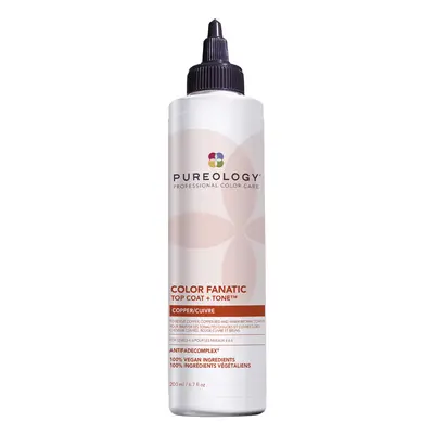 Pureology - Color Fanatic Top Coat + Tone Glaze Copper 200ml  for Women, sulphate-free