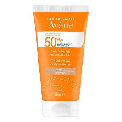 Avène - Suncare Very High Protection Tinted Sun Cream SPF50+ for Dry Sensitive Skin 50ml  for Wo