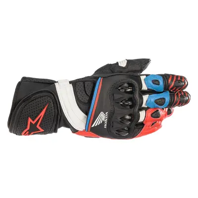 Alpinestars Honda GP Plus R V2 Gants Black/bright Red/blue, Taille: