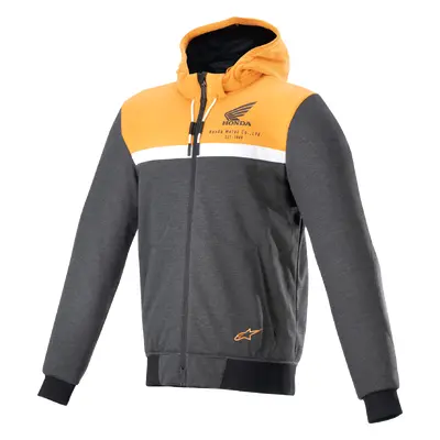 Alpinestars Honda Chrome Street Hoodie Black/melange/orange, Taille: