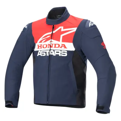 Alpinestars Honda SMX Waterproof Softshell Jacket Night Navy/black/bright Red