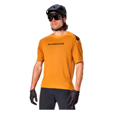 Alpinestars A-Aria Polartec Switch Jersey - Short Sleeve Dark Gold, Taille: