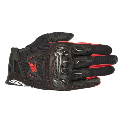 Alpinestars Honda SMX-2 Air Carbon V2 Gants Black/red- Honda