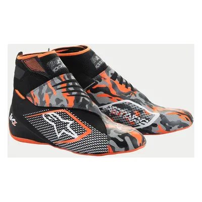 Alpinestars Limited Edition Tech-1 KZ V2 Chaussures Black/orange Fluo/camo, Taille: