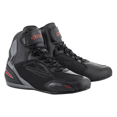 Alpinestars Faster-3 Drystar® Riding Chaussures Black/gray/red, Taille: