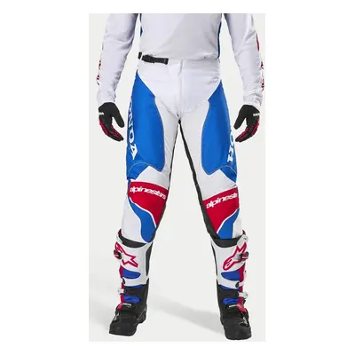 Alpinestars Honda Racer Iconic Pantalons White/bright Blue/bright Red, Taille: