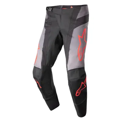 Alpinestars Pantalon Techstar Sein Black Neon Red, Taille: