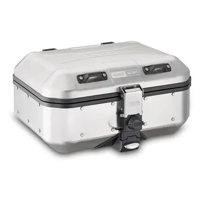 GIVI Trekker Dolomiti 30 litres boîtier aluminium, gris-argent, taille pour Hommes