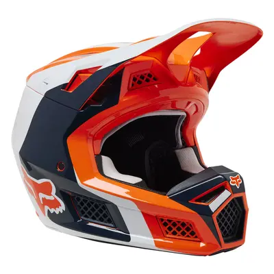 FOX V3 RS Efekt Casque de motocross, rouge, taille pour Hommes