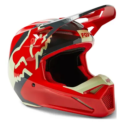 FOX V1 Xpozr Casque de motocross, rouge, taille pour Hommes