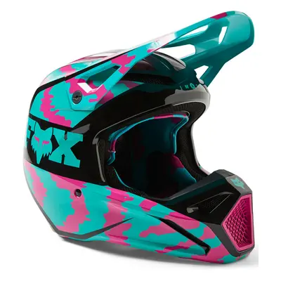 FOX V1 Nuklr Casque de motocross, noir, taille pour Hommes