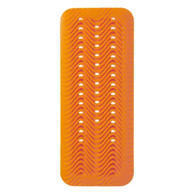 Richa D3O Central Protection dorsale pour enfants, orange pour Des gamins