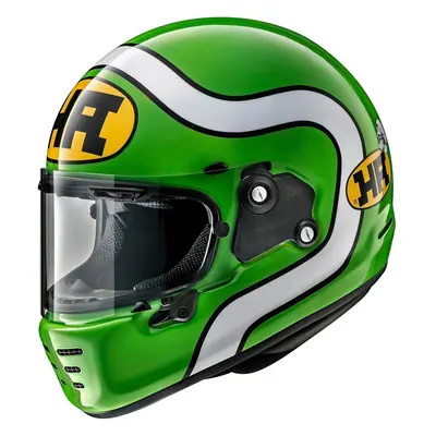 Arai Concept-X HA Casque, blanc-vert, taille pour Hommes