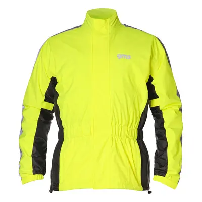 GMS Pluvia Veste de pluie, noir-jaune, taille pour Hommes