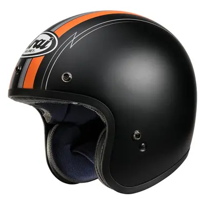 Arai Freeway Classic Ride Casque jet, noir-orange, taille pour Hommes