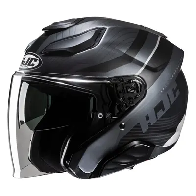 HJC F31 Naby Casque jet, noir-bleu, taille