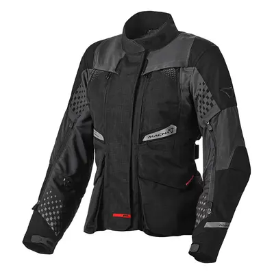 Macna Fusor Veste textile de moto pour femmes, noir, taille