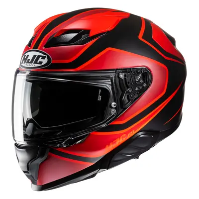 HJC F71 Idle Casque, noir-rouge, taille pour Hommes