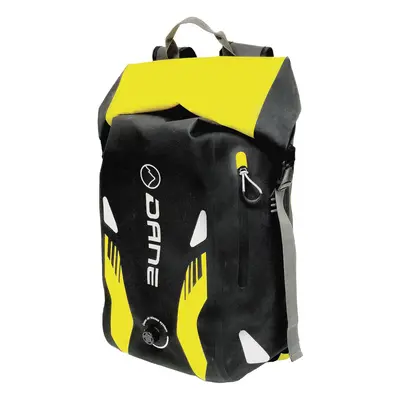 DANE Ikast 2 Sac à dos moto, noir-jaune pour Hommes