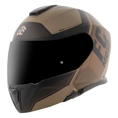 FC-Moto Novo Circuit Casque, noir-brun, taille pour Hommes