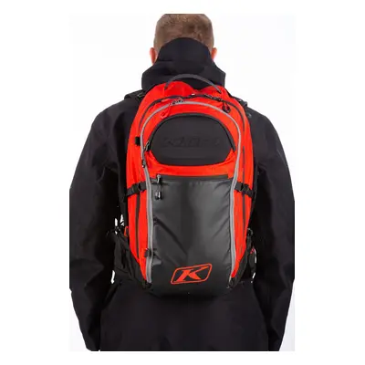 Klim Krew 22 Sac Ã dos de motoneige, noir-rouge pour Hommes