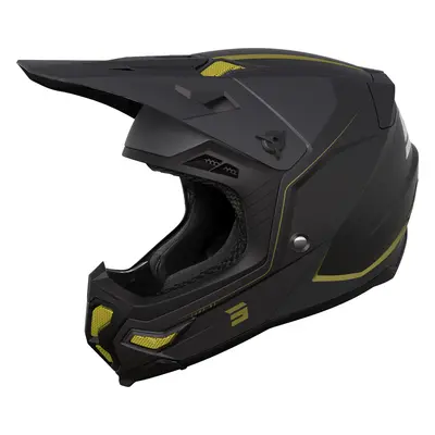 Shot Core Comp Casque de motocross, noir-or, taille pour Hommes