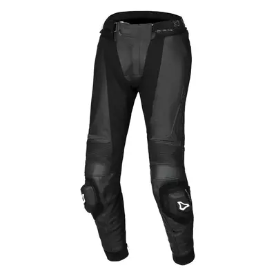 Macna Vario Pantalon en cuir de moto pour femmes, noir, taille