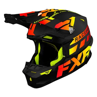 FXR Blade Race Div Casque de motocross, noir, taille pour Hommes