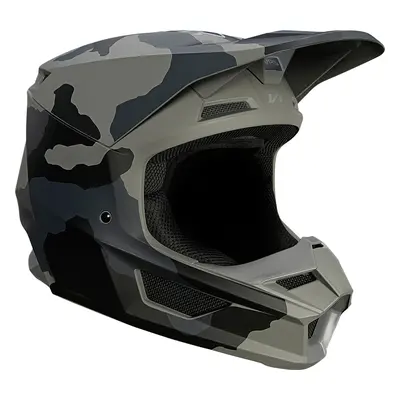 FOX V1 Trev Casque Motocross jeunesse, noir, taille