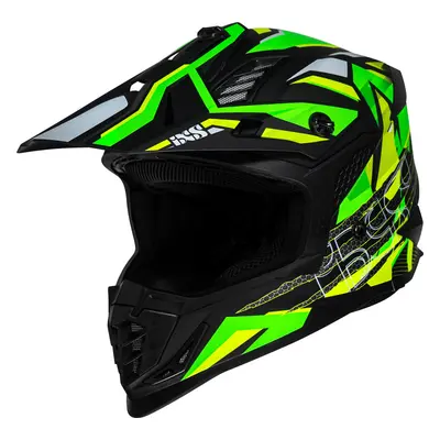 IXS iXS363 2.0 Casque de motocross, noir-jaune, taille pour Hommes