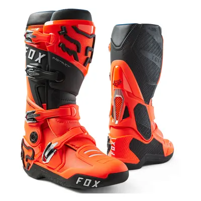 FOX Instinct Bottes de motocross, orange, taille pour Hommes