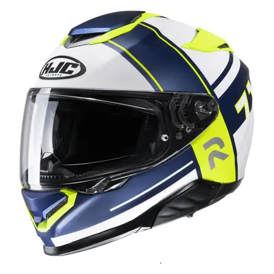 HJC RPHA 71 Zecha Casque, bleu-jaune, taille pour Hommes