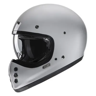 HJC V60 Solid Casque, gris, taille pour Hommes