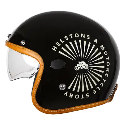 Helstons Sun Carbon Casque Jet, noir, taille pour Hommes