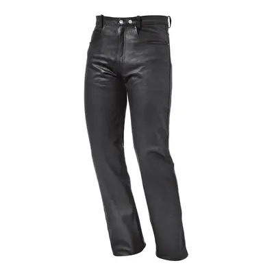 Held Cooper Pantalons de cuir moto femmes, noir, taille