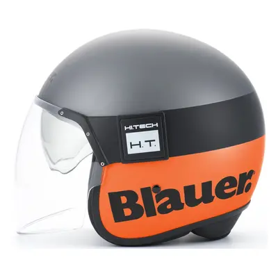 Blauer POD Casque jet, gris-orange, taille pour Hommes