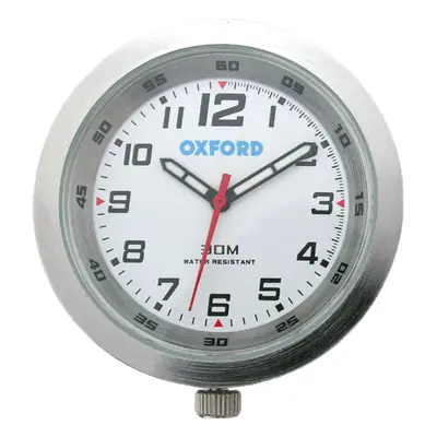 Oxford Analogue Horloge de moto, argent pour Hommes