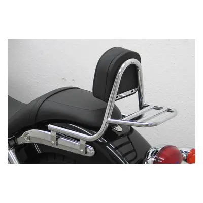 FEHLING Sissy Bar en tube avec coussin et porteur, TRIUMPH Speedmaster 2008-, argent