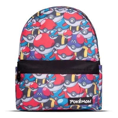 Mini Sac À Dos Gaming de Pokémon - Pokéballs - Mini Sac à Dos - pour Unisexe - multicolore