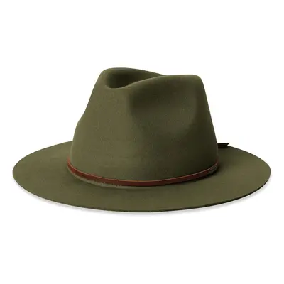 Chapeau de Brixton - Wesley Fedora - pour Unisexe - olive