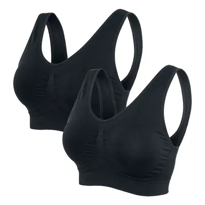 Sous-vêtement de Urban Classics - Brassière de sport - pour Femme - noir