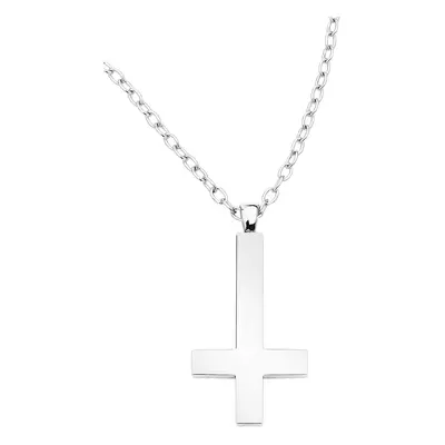 Collier de etNox hard and heavy - Grosse Croix Simple - pour Unisexe