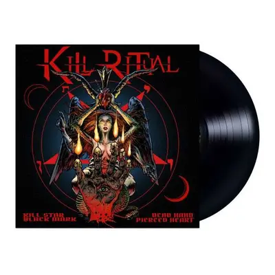 LP de Kill Ritual - Kill star black mark dead hand pierced heart - pour Unisexe - noir