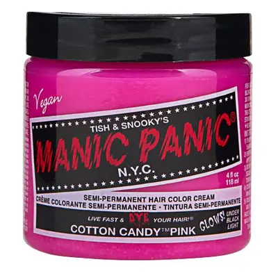 Teinture pour cheveux Fun de Manic Panic - Cotton Candy Pink - Classic - pour Unisexe - rose