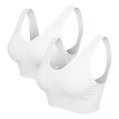 Sous-vêtement de Urban Classics - Brassière de sport - XS à 5XL - pour Femme - blanc