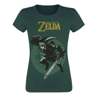 T-Shirt Manches courtes Gaming de The Legend Of Zelda - Pose Link - M à XXL - pour Unisexe - ver