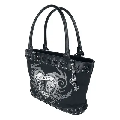 Sac à main Gothic de Gothicana by EMP - Until Death - pour Femme - noir