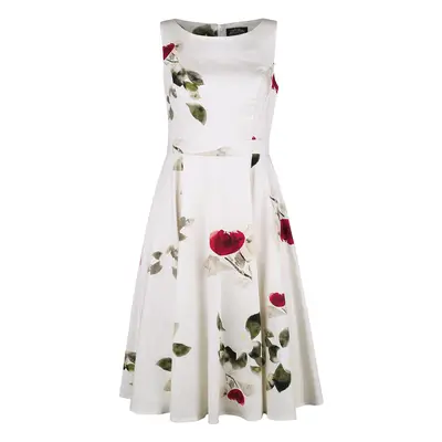 Robe mi-longue Rockabilly de H&R London - Robe Swing Maeva - XS à XXL - pour Femme - multicolore