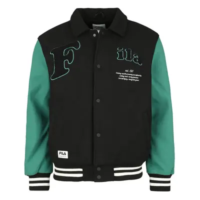 Bomber de Fila - Veste Teddy TEHRAN - S à XL - pour Homme - noir/vert