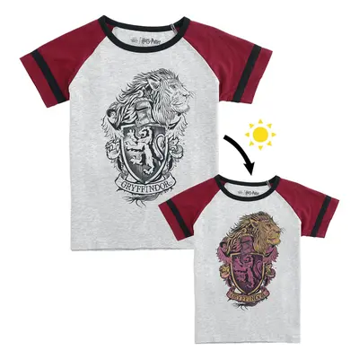 T-shirt de Harry Potter - Enfants - Gryffondor - 110/116 à 158/164 - pour filles & garçonse - ro